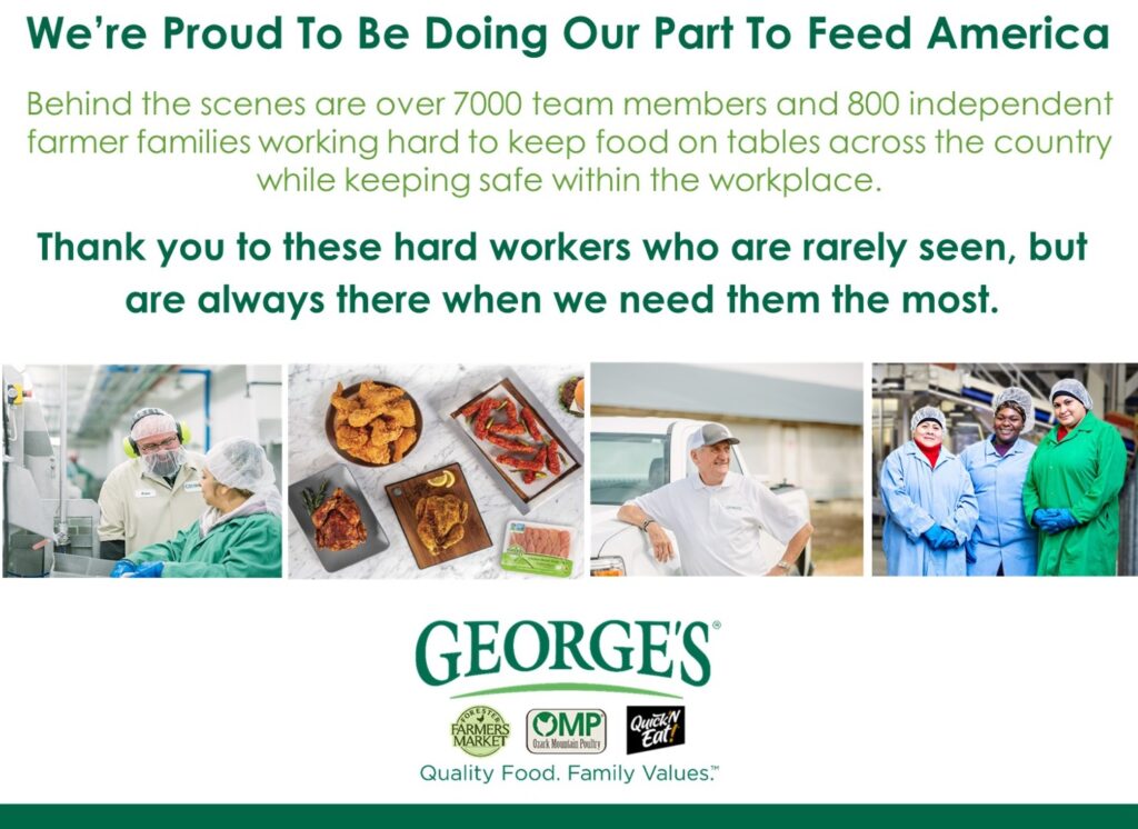 George's Covid-19 message