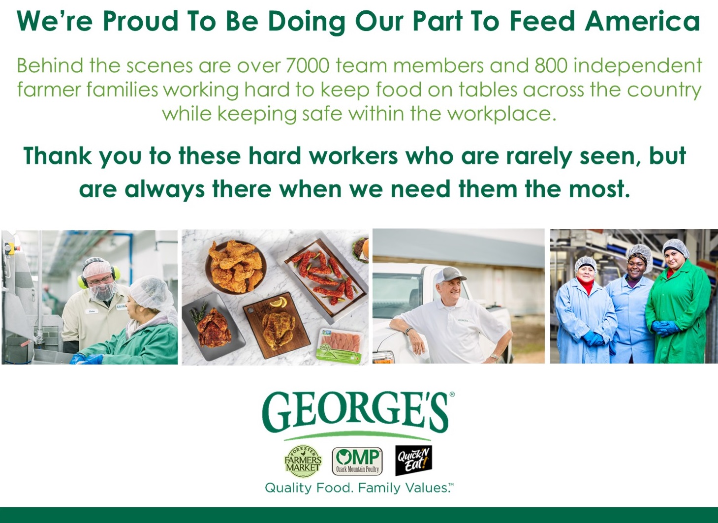 George's Covid-19 message